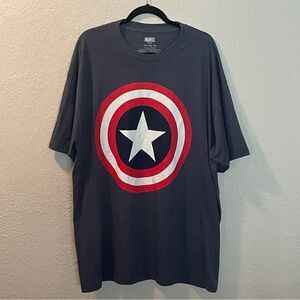 Marvel Captain America Tee Shirt Top Size 2XLT